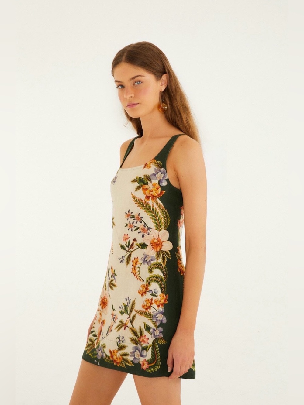 FARM Rio Nature Sand Mini Dress - Picture 6 of 9
